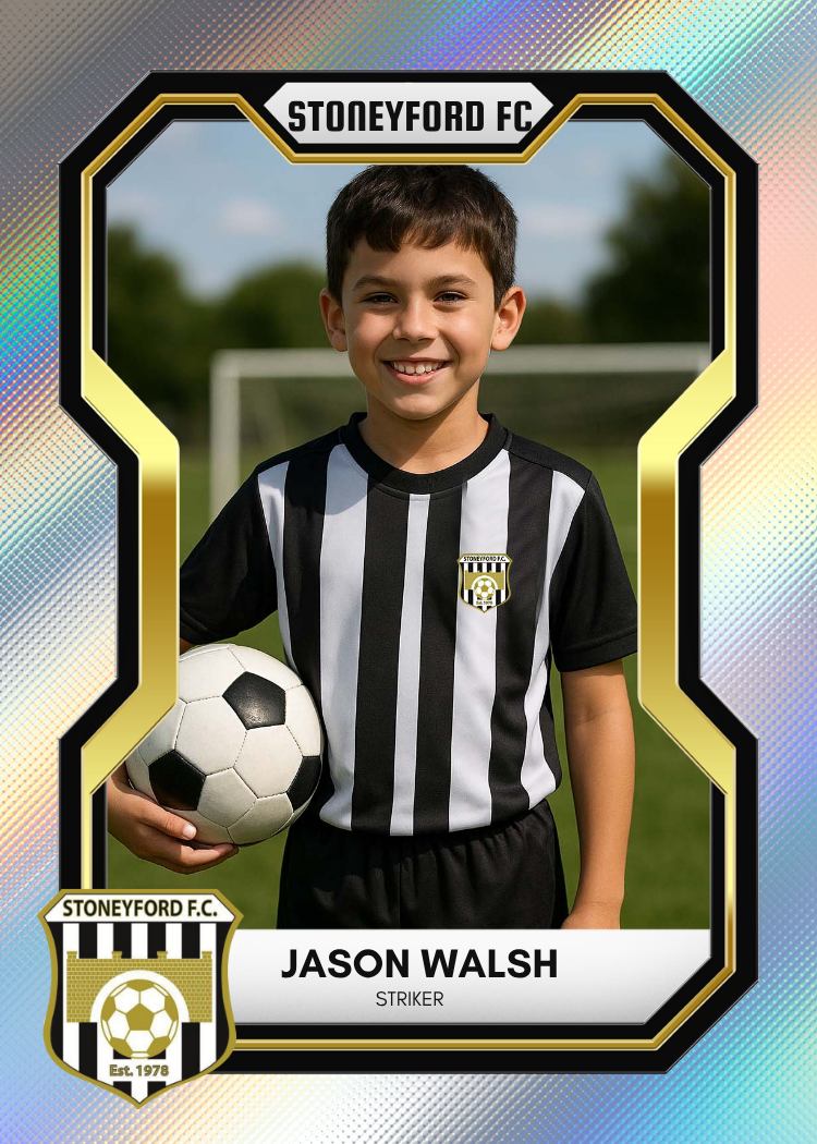 Stoneyford Trading Card Design 2