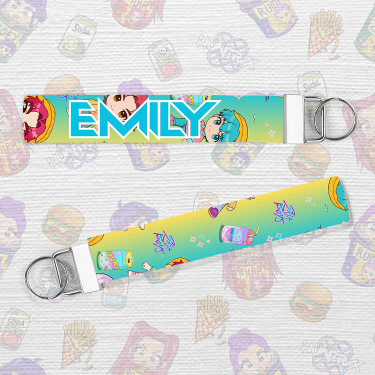 KPop Saja Boys inspired Wristlet