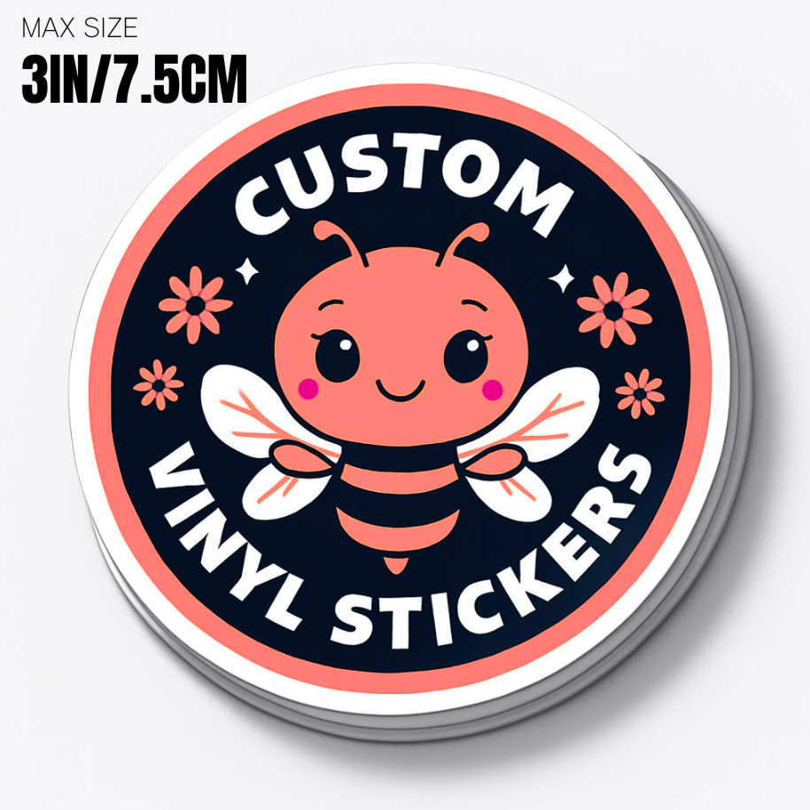 3Inch/7.5cm Vinyl Stickers