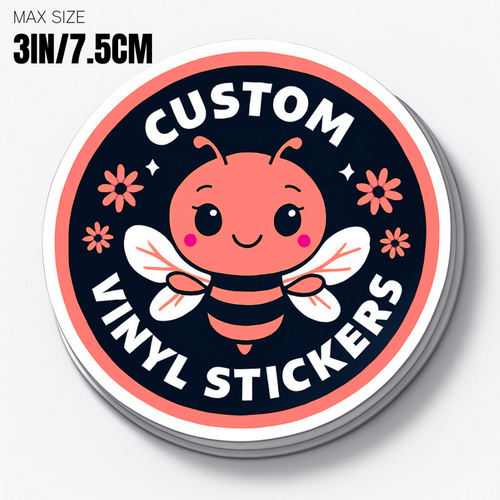 3Inch/7.5cm Vinyl Stickers