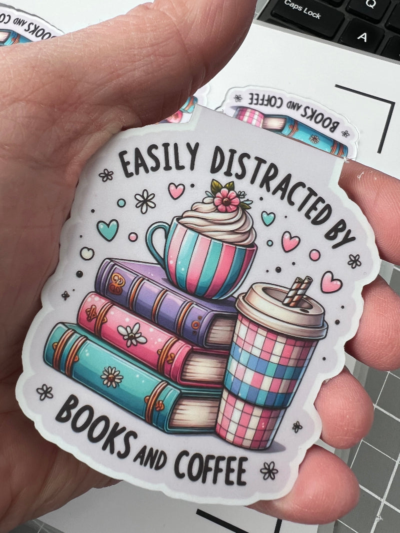 Easily Distracted Magnetic Bookmark