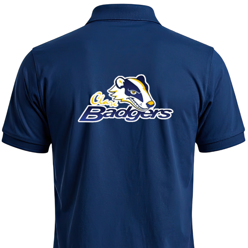 Clare Badgers Polo Shirt