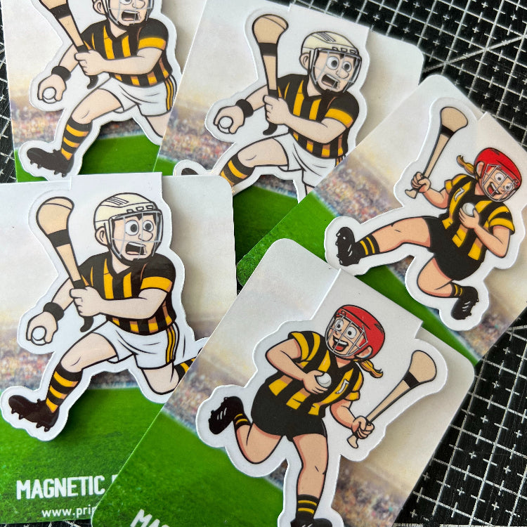 Camogie (PICK YOUR CLUB) | Magnetic Bookmark