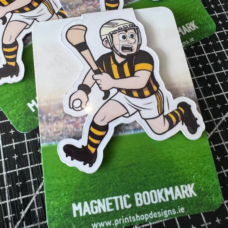 Hurler (PICK YOUR CLUB) | Magnetic Bookmark