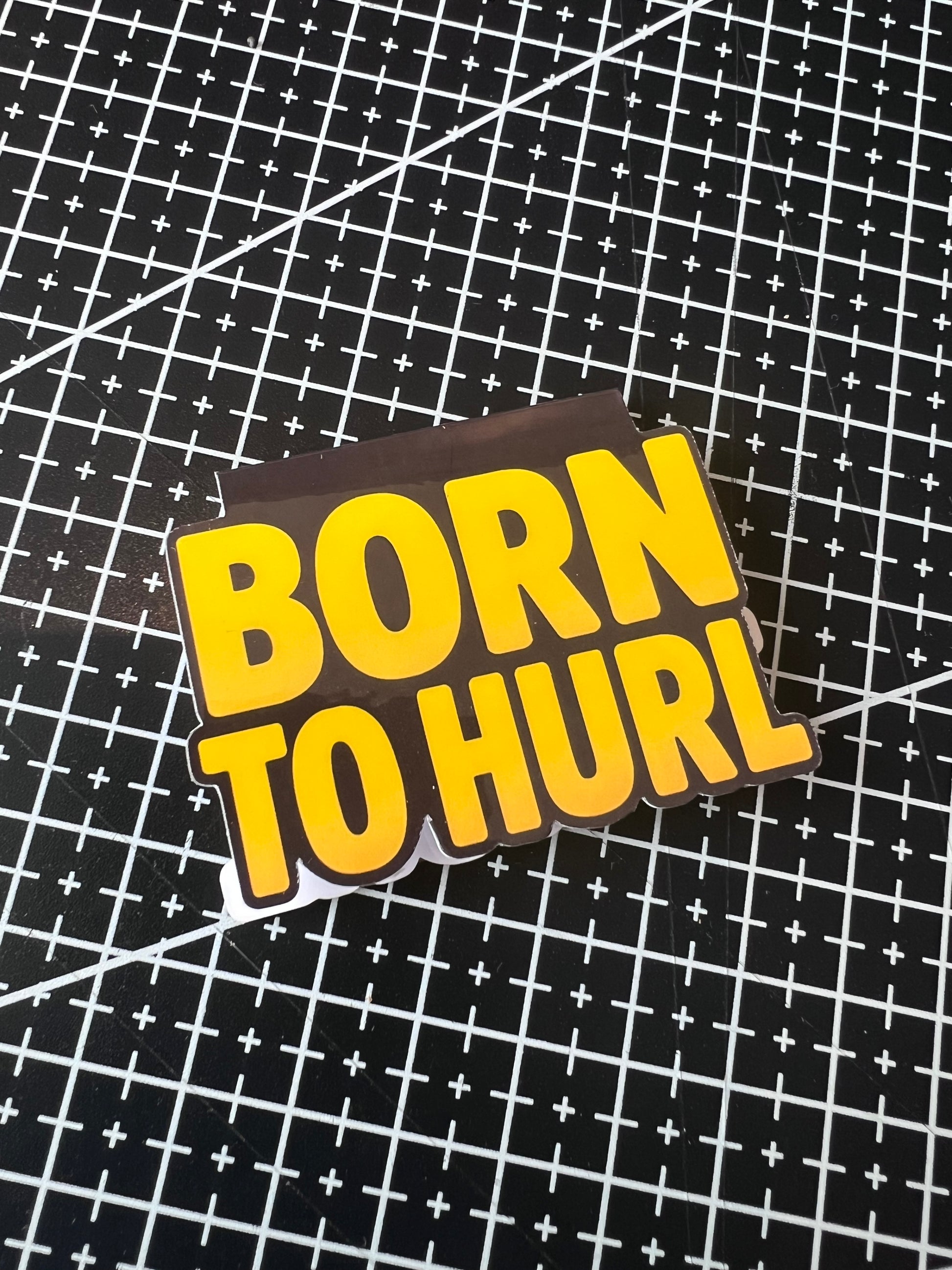 Born to Hurl | Magnetic Bookmark