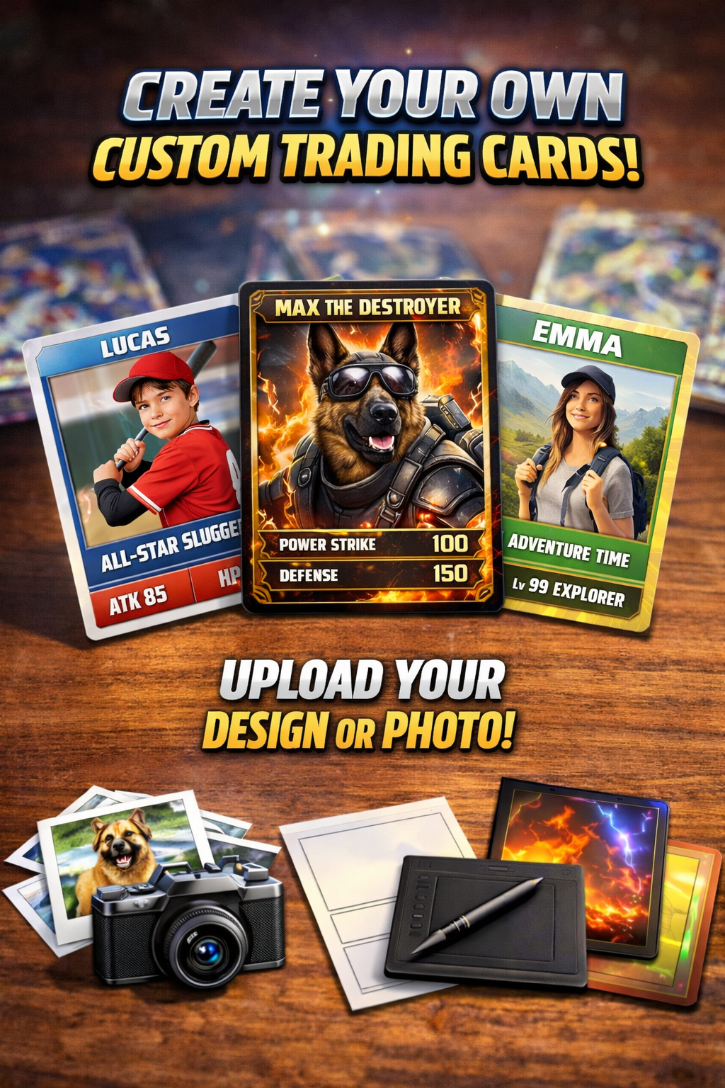 Create your own Trading Card