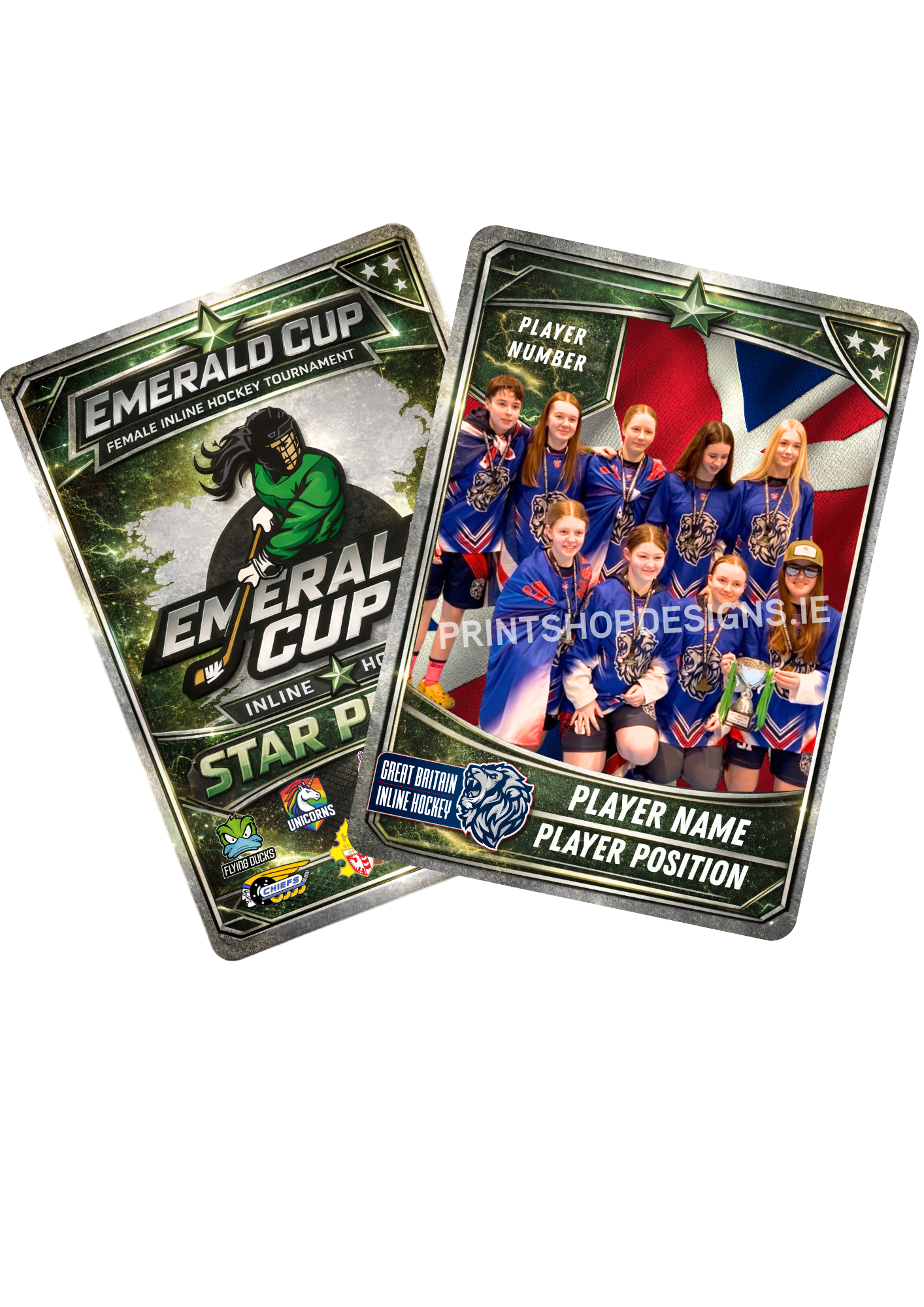 GB JUNIOR Emerald Cup Trading Card