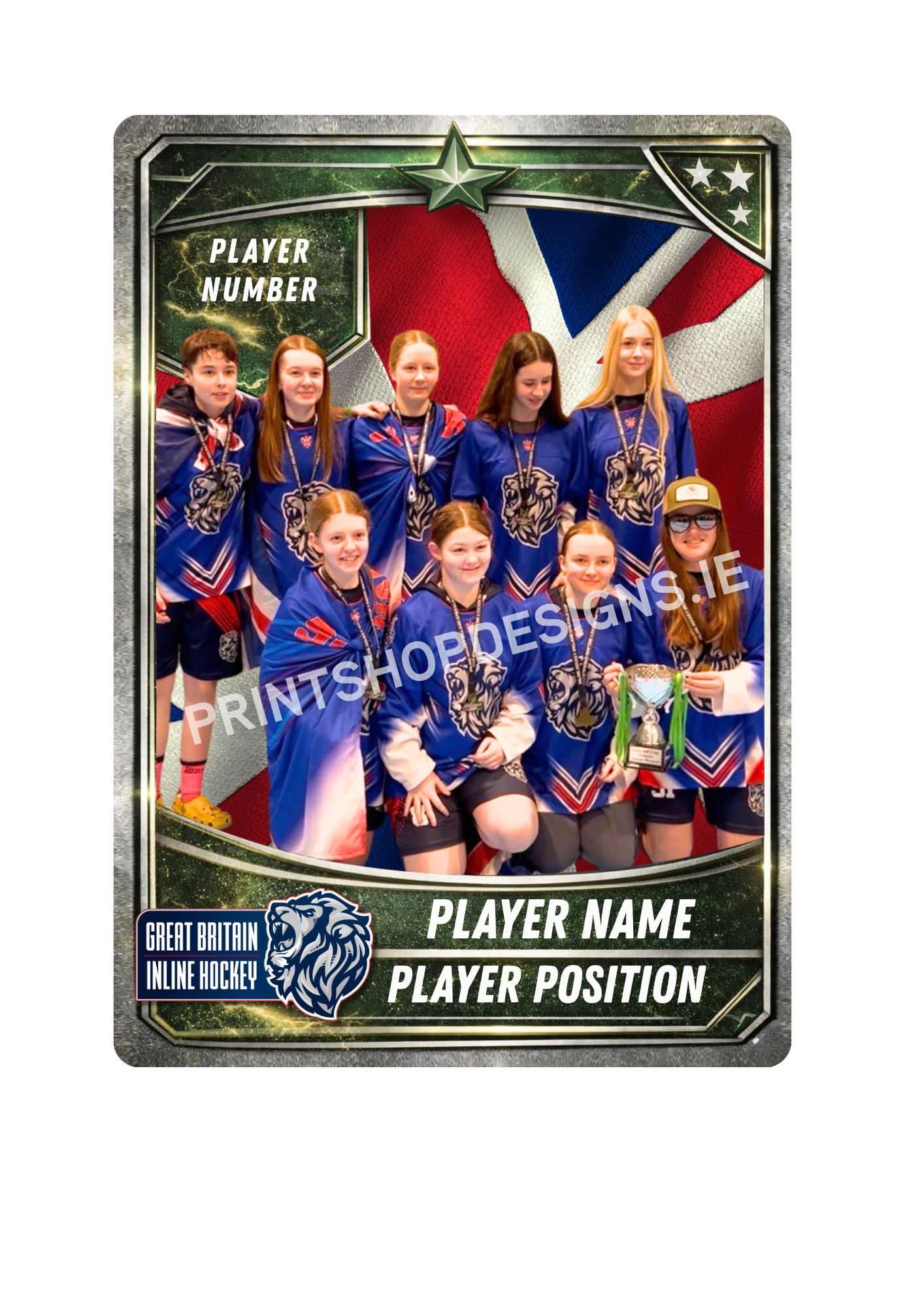 GB JUNIOR Emerald Cup Trading Card