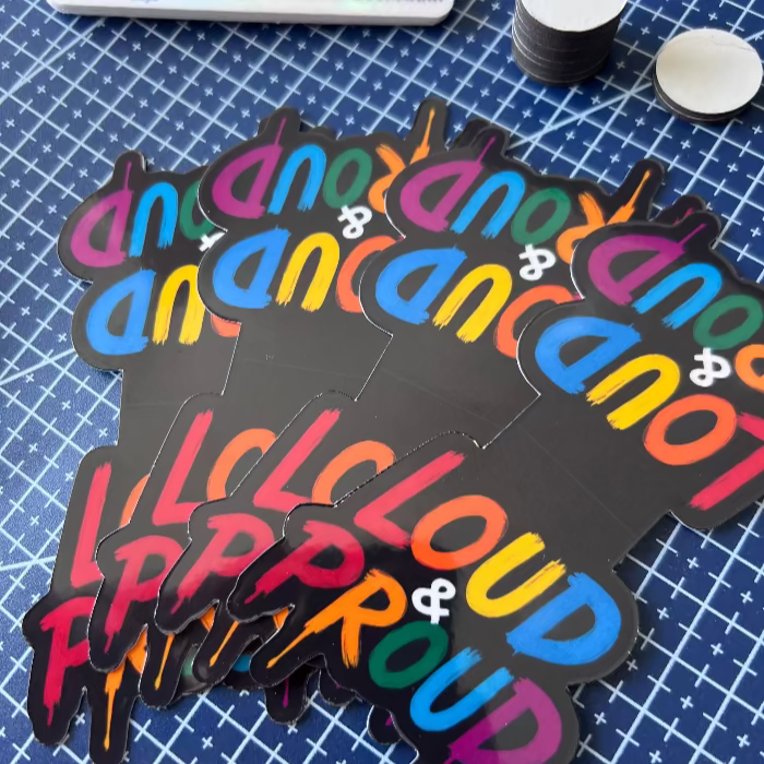 Loud and Proud | Magnetic Bookmark