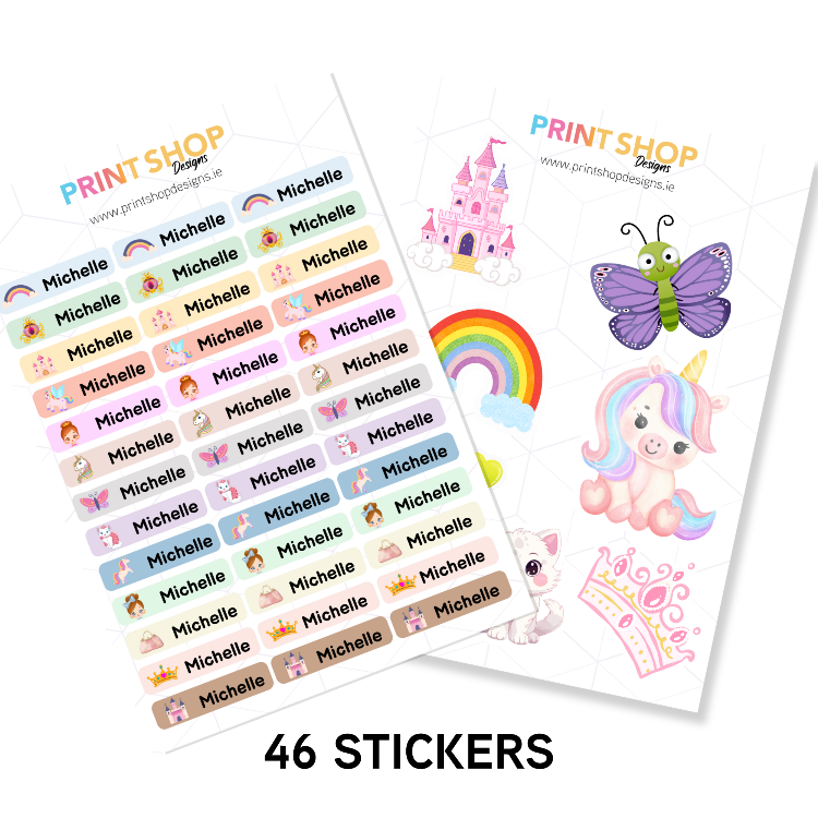 Sticker Sheets Back to School