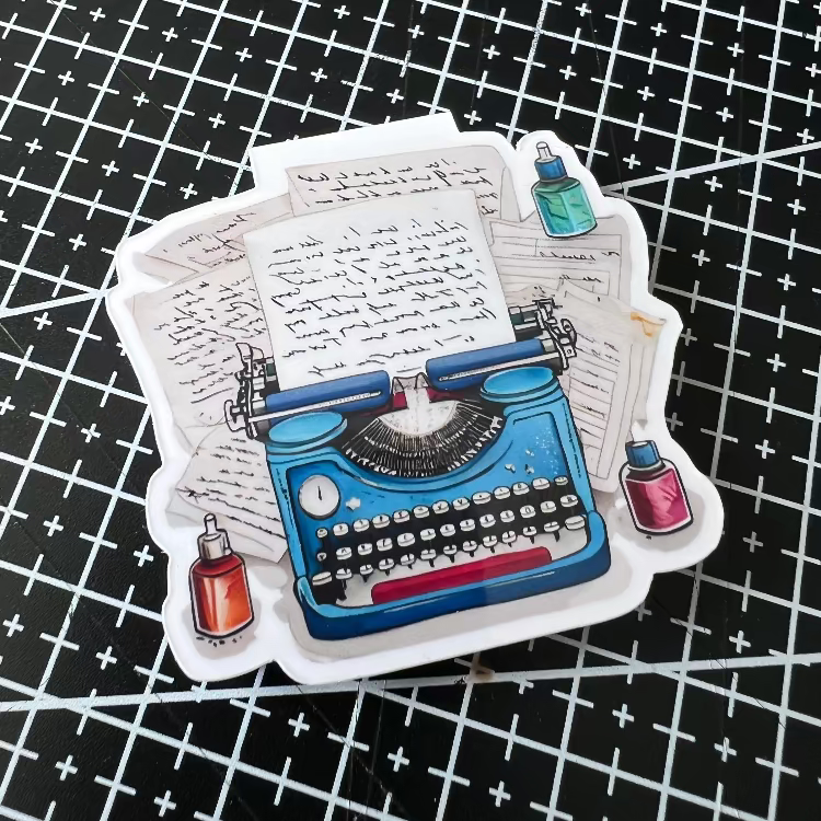 Typing | Magnetic Bookmark